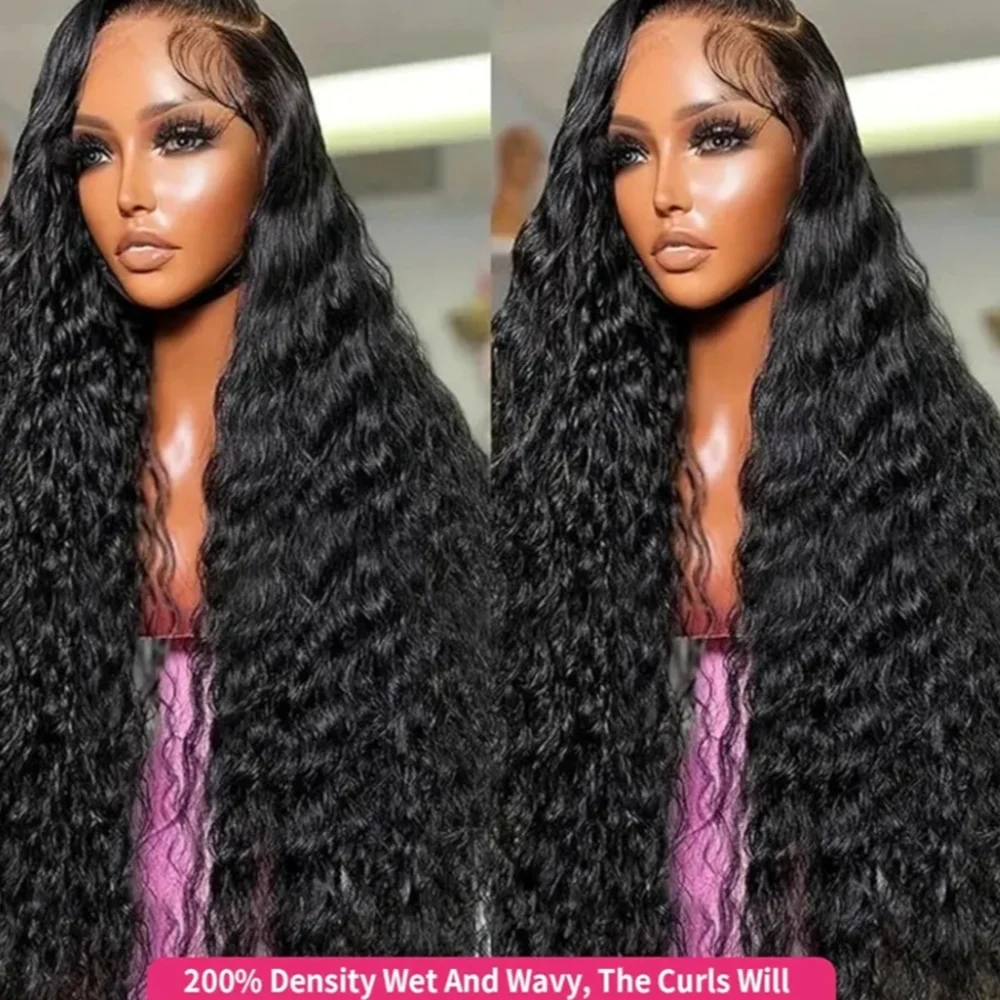Elegant Black Curly Hair Wig - Picture 3 of 7